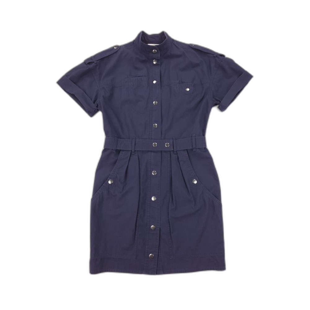 ISABEL MARANT ETOILE Rodwell cotton-canvas mini dress Military Quiet Luxury Boho